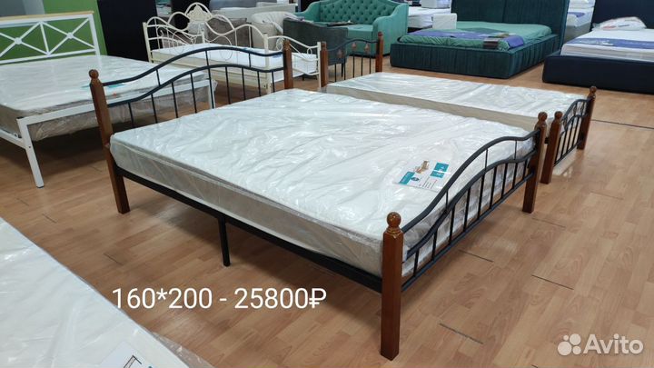 Кованная кровать в наличии