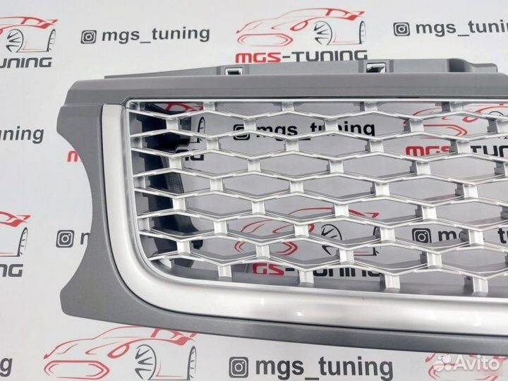 Решетка радиатора Range Rover Sport 05-13 Silver