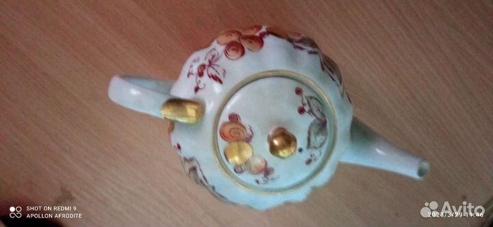 Чайник заварочный фарфоровый СССР