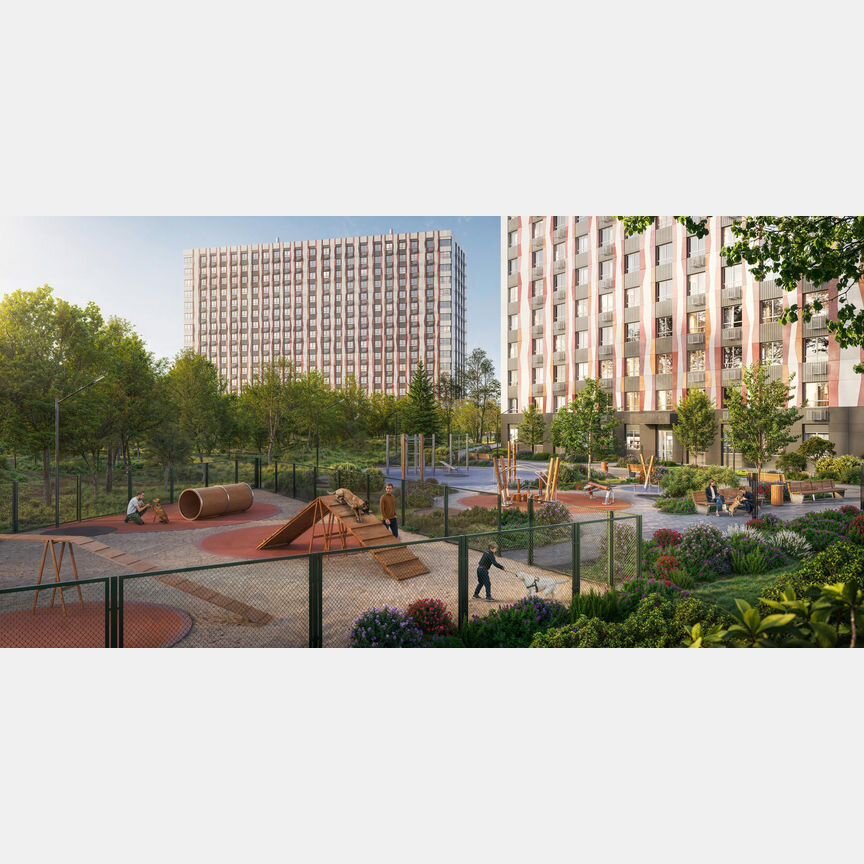 1-к. квартира, 36,1 м², 7/16 эт.