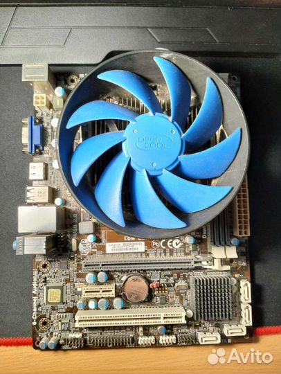 Комплект мать+кулер