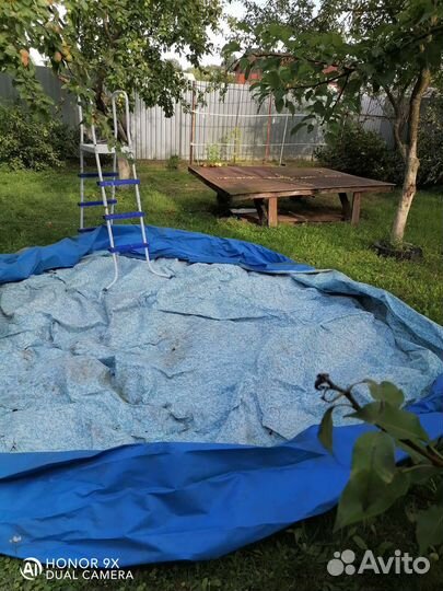 Каркасный бассейн 366 на 122 бу