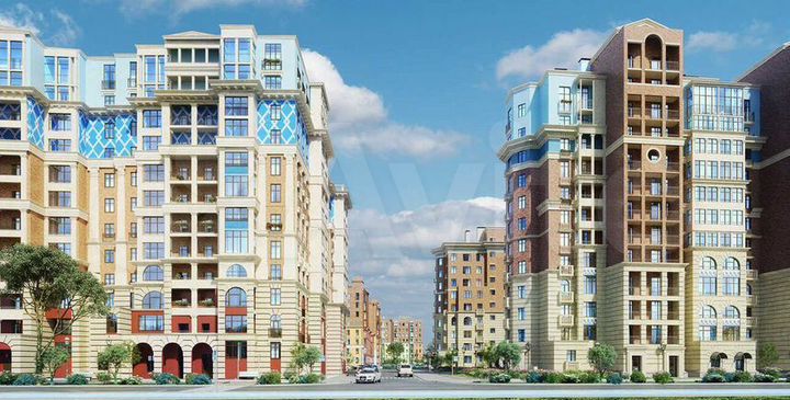 2-к. квартира, 58,6 м², 5/9 эт.