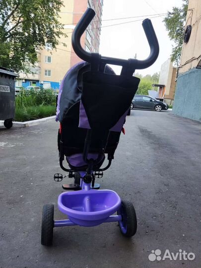 Детский велосипед с ручкой бу