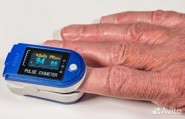 Цифровой пульсоксиметр на кончик пальца