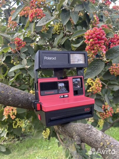 Polaroid Cool Cam 600 black/red винтаж