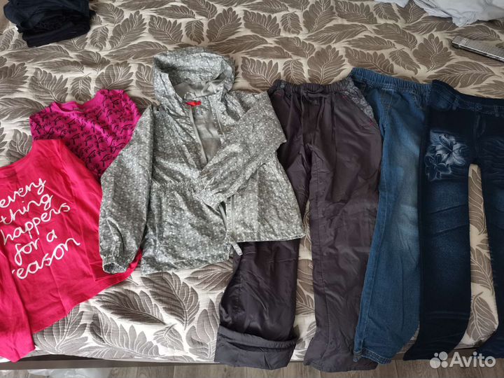 Вещи пакетом для девочки, 140-146 р