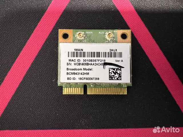 Wi-Fi модуль anatel BCM943142HM