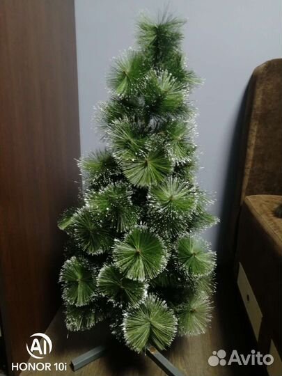 Елка искусственная заснеженная б/у