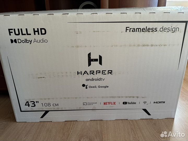Телевизор harper 43