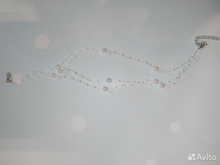 Колье Снегурочки 