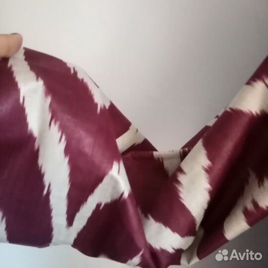 Узбекский халат из иката. Узбекский чапан