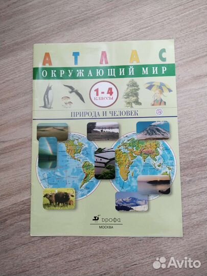 Атлас окружающий мир 1-4 класс