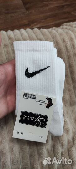 Носки Nike мужские, носки женские, носки с принтом