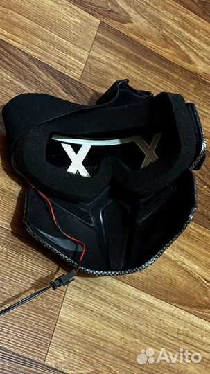 Маска для мотокросса с подсветкой