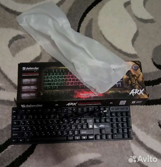 Игровая клавиатура Defender ARX