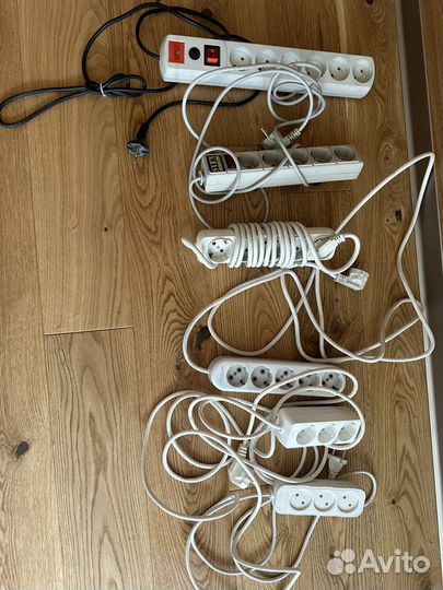 Удлинитель электрический 6 штук
