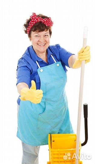 Уборщица с еженедельной оплатой