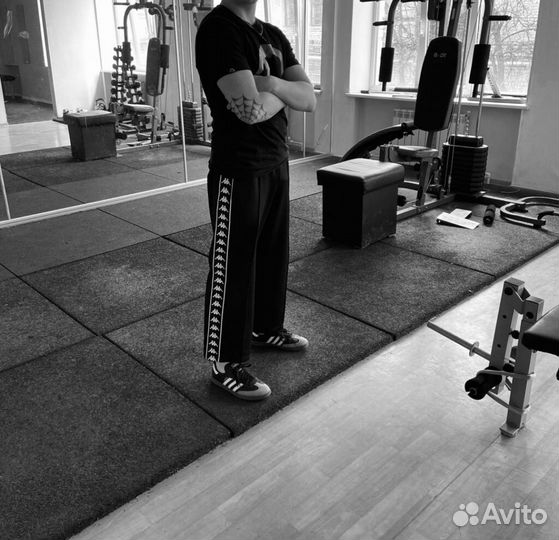 Штаны kappa с лампасами