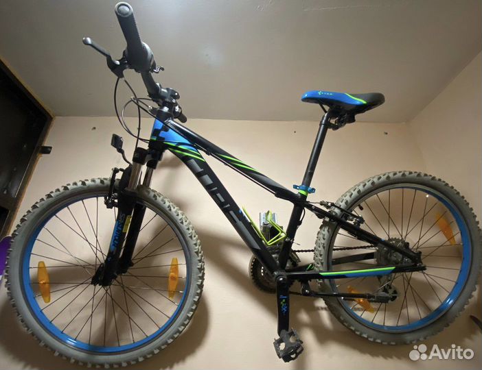 Велосипед Cube kid 240 black and blue