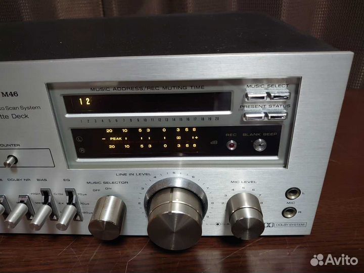 Кассетная дека technics RS-M46