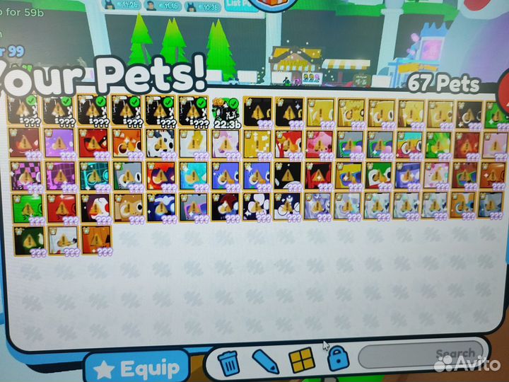 Петы в pet simulator x