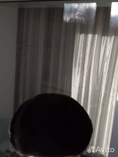 Норковый мягкий берет