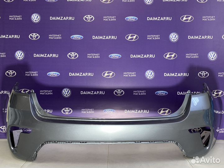 Бампер Задний KIA RIO 2017 Серый