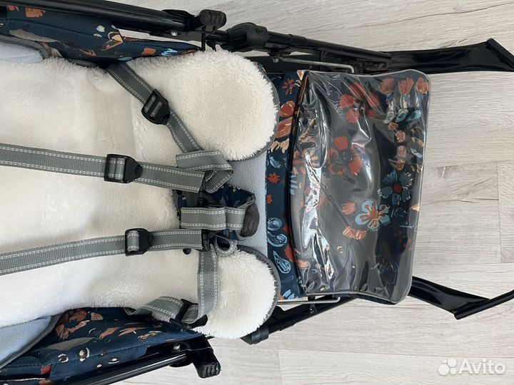 Санки коляска nika kids