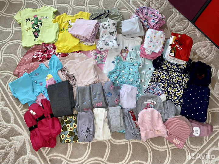 Вещи пакетом для девочки (для двойни)