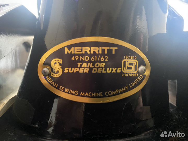 Швейная машина Merritt Singer