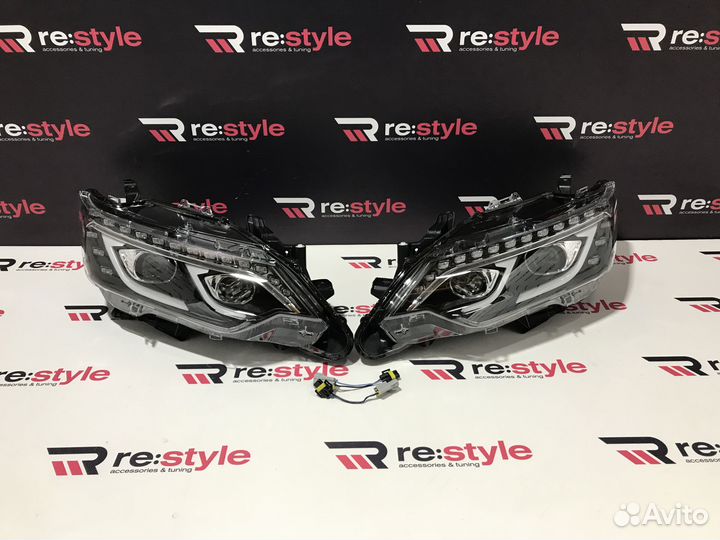 Фары Toyota Camry 55 14-17г Mercedes style