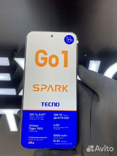 TECNO Spark Go 1, 4/128 ГБ