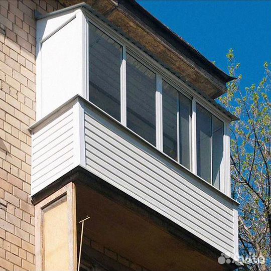 Остекление балкона, лоджии