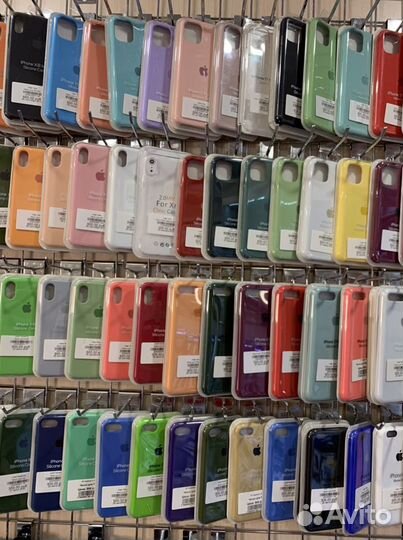 Силиконовые чехлы для iPhone