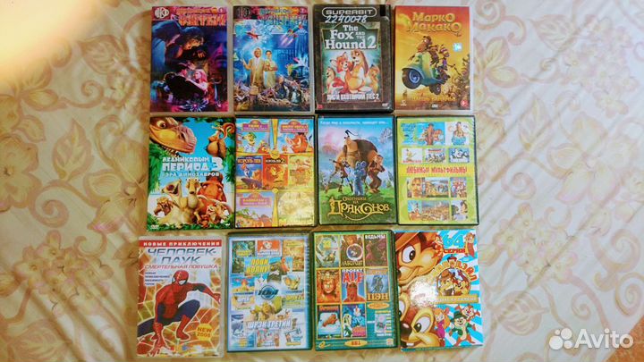 Dvd мультфильмы