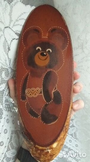 Панно Олимпийский Мишка олимпиада 80