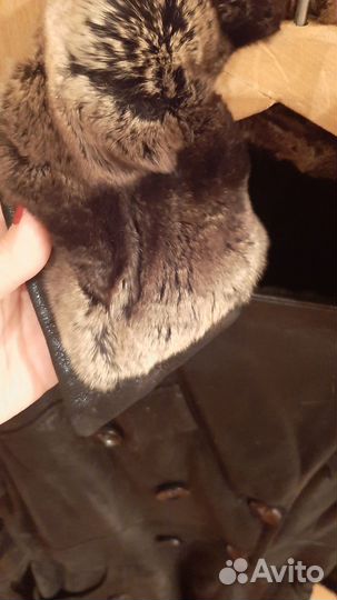 Дубленка натуральная женская размер 44 46