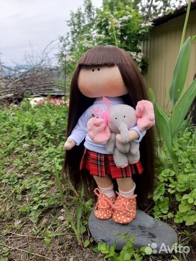 Интерьерная кукла тильда