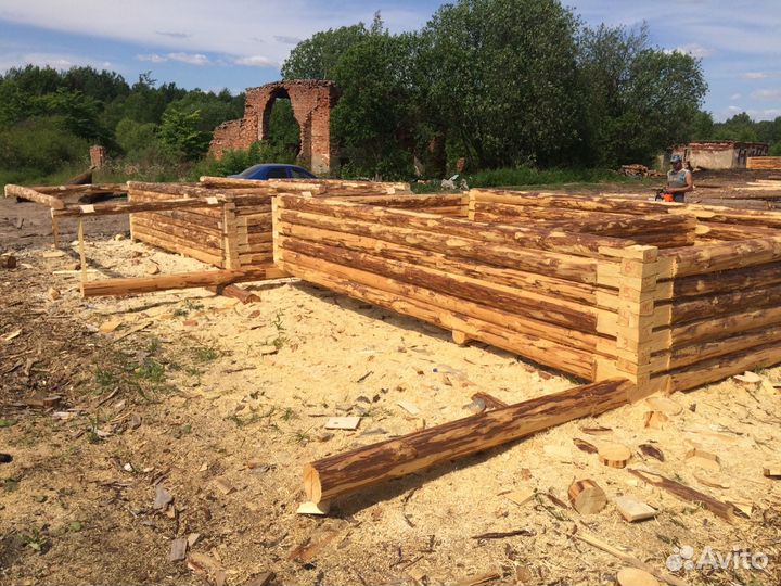 Срубы домов и бань