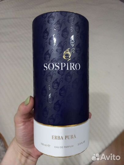 Духи Sospiro Erba Pura 100 мл оригинал унисекс