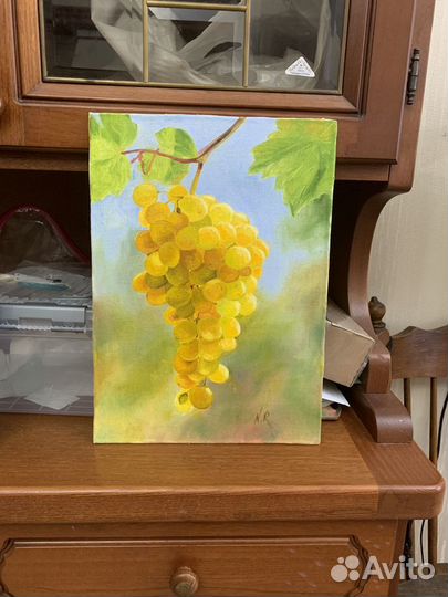 Картина с виноградом. Живопись. Картина на заказ