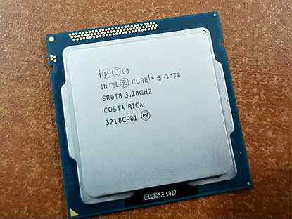 Процессоры Core i5 3470