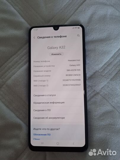 Samsung Galaxy A32, 4/64 ГБ