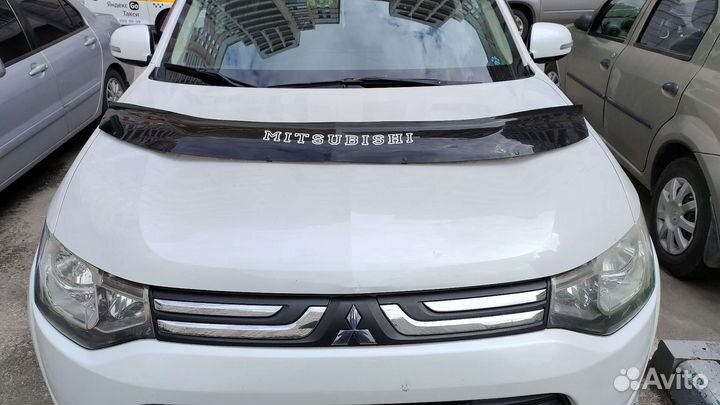 Дефлектор капота mitsubishi outlander