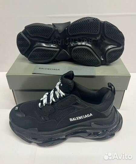 Кроссовки Кеды Balenciaga Triple S Размер 36-45