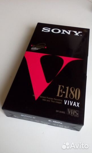 VHS кассета новая