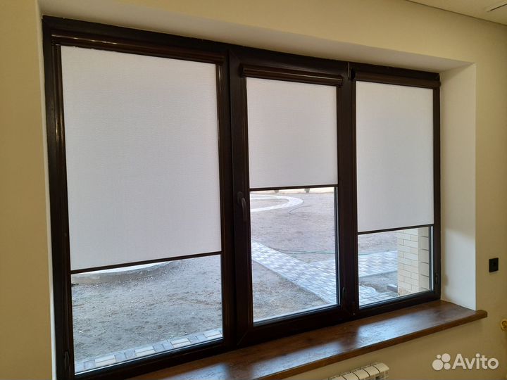 Рулонные шторы и жалюзи