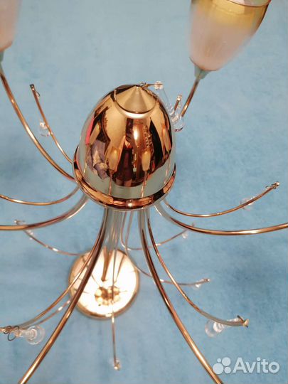 Люстра потолочная подвесная бу