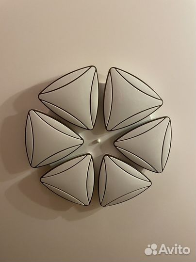 Люстра подвесная потолочная с пультом